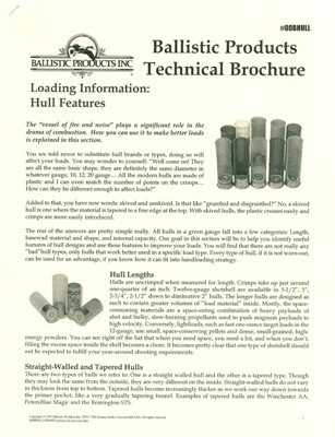 Brochure: Hull Features