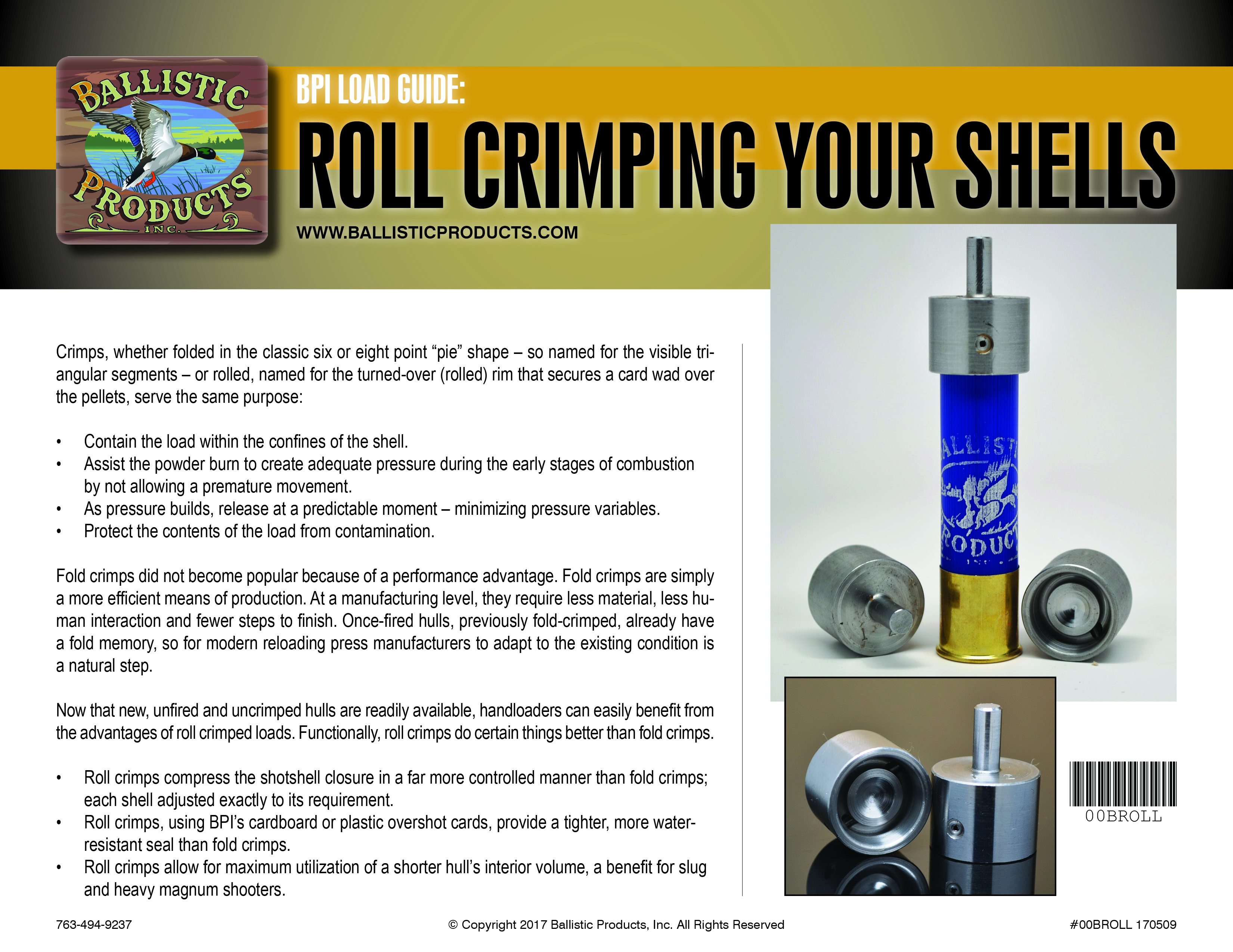 Brochure: Roll Crimping Info