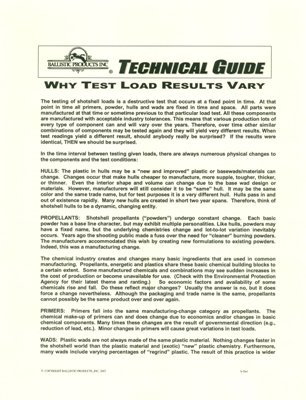 Brochure: Why Test Load Results Vary