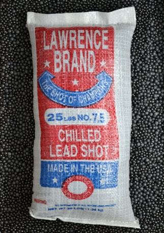 Chilled Lead Shot #8  (25 lbs.)