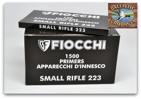 Fiocchi Small Rifle Primer (1500/bx)