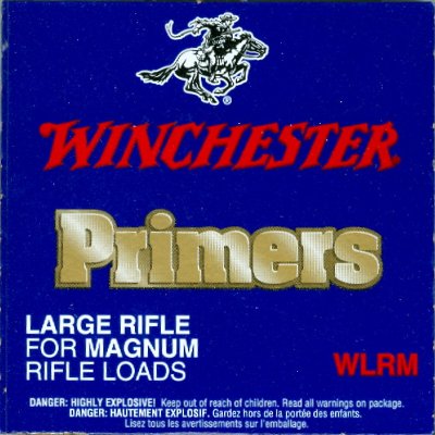 Winchester Large Rifle Mag Primer (1000/pak)