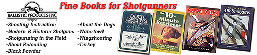 - Shotgunning Books -