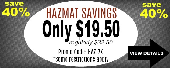 HAZARDOUS MATERIAL FEE UPSG