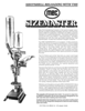 Owners Manual: SizeMaster/SteelMaster #8161