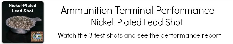 12ga Nickel Plated Lead Video