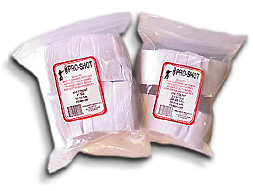 Pro Shot Soft Flannel Patches 12-16ga 250/pk