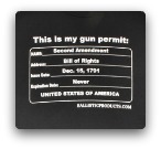 Gun Permit T-Shirt