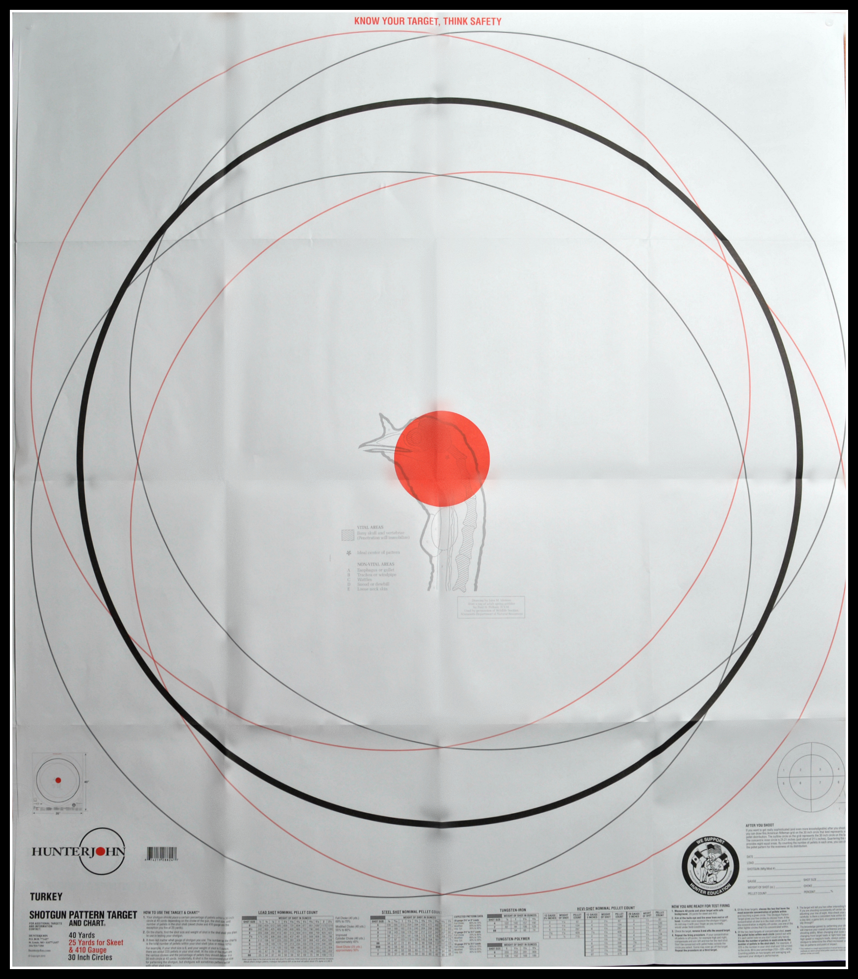 Free Printable Shotgun Patterning Targets