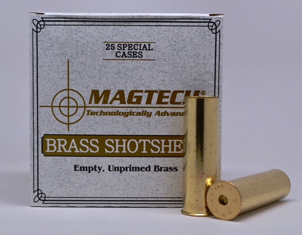 Magtech Shotshell Hulls 410 Bore 2-1/2 Brass Box of 25