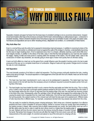 Brochure: Diagnosing Hull Failure