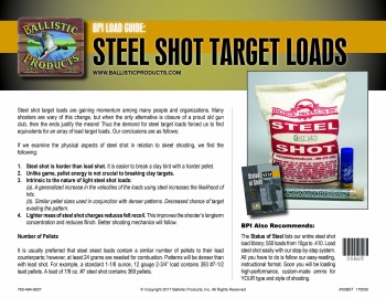 Brochure: Intro to Steel Target Loads