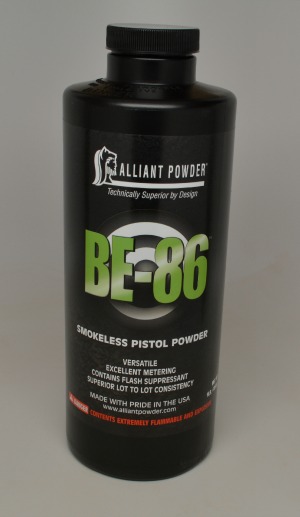 Alliant BE-86 Smokeless Pistol Powder (8# keg) - ballisticproducts.com