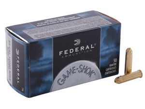 Federal .22 LR #12-shot (50 rds/box)