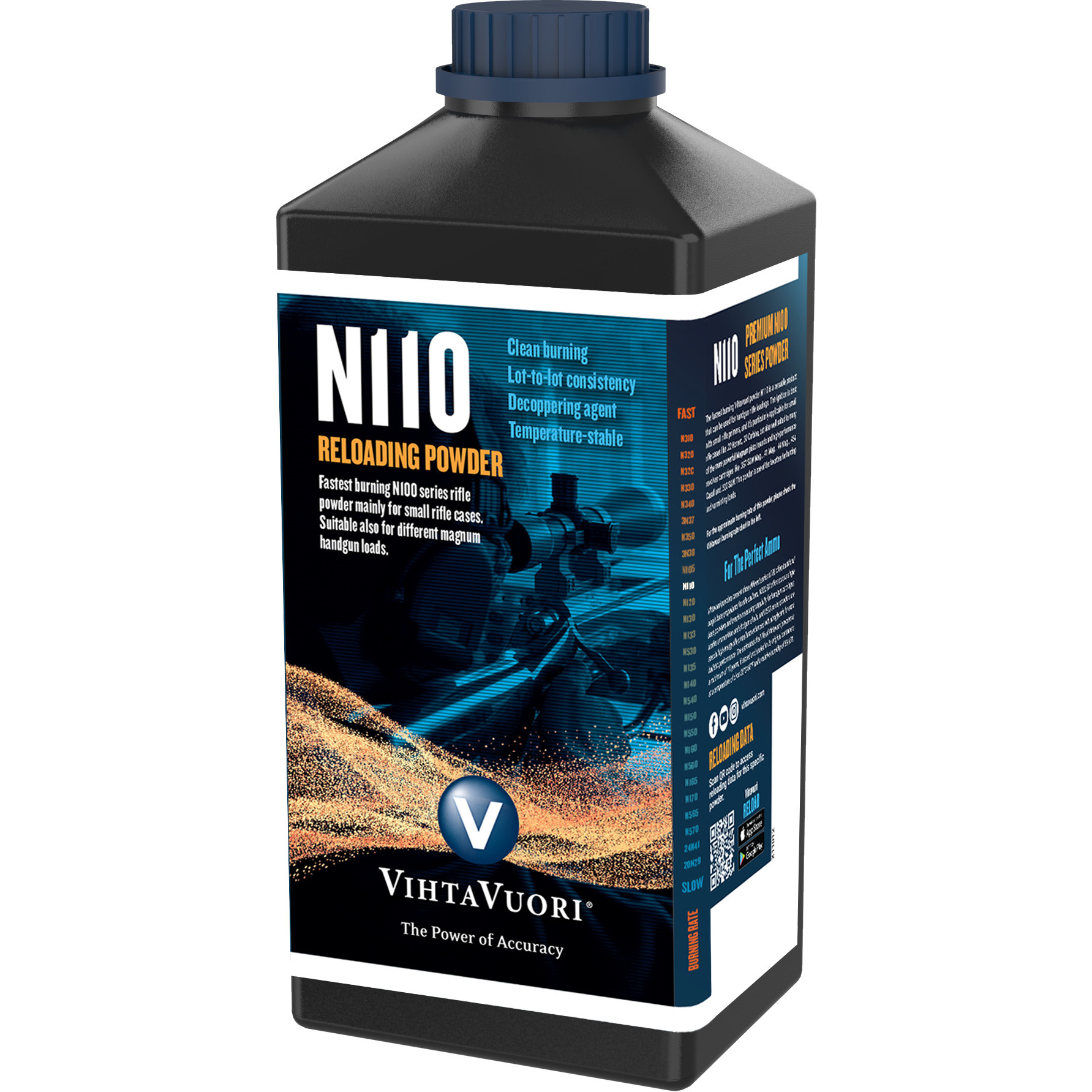 Vihtavuori N110 Smokeless Powder (1 lb)