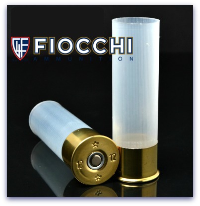 Fiocchi 12ga 2.75 16mm clear hull  (bag/100)