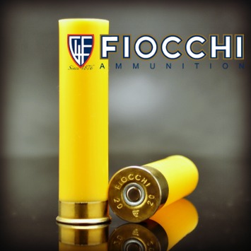 Fiocchi 20ga 2-3/4 8mm brass (100/bag)