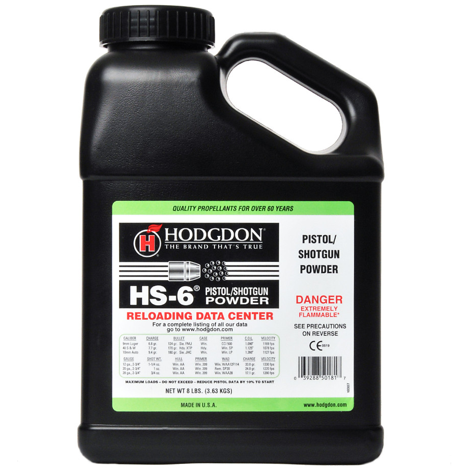 Hodgdon HS-6 Powder (8 lb)