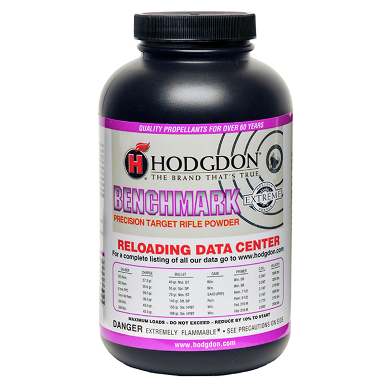 Hodgdon BENCHMARK Extreme Rifle Powder (1 lb)