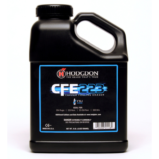 Hodgdon CFE 223 Spherical Rifle Propellant Powder (8 lb)