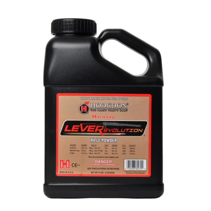 Hodgdon LEVERevolution Smokeless Powder (8 lb)
