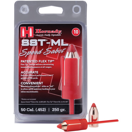 Hornady 50cal Lock-n-Load Speed Sabot with 45cal .452 250gr SST Bullet (10/box)