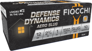 Fiocchi 12ga Aero Rifled Slug Ammo (10/box)