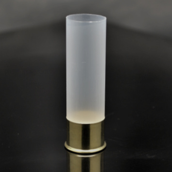 Cheddite 12ga 2.75 8mm unprimed clear (100/bag)