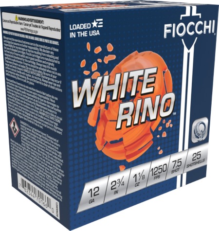 Fiocchi White Rhino 12ga 2-3/4