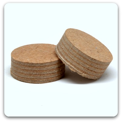 Fiber Wads 1/4 (200/bag)