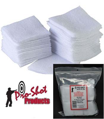 Pro-Shot Flannel Gun Patches 20-.410 (250/bag)