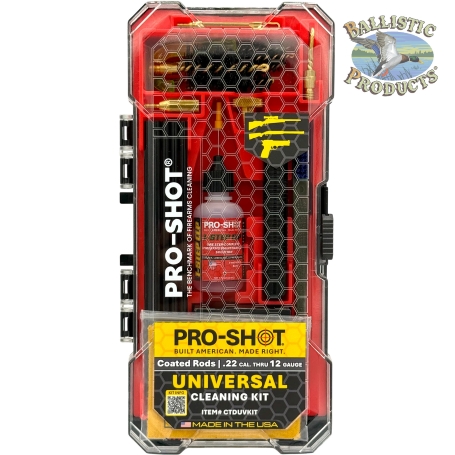 Pro-Shot Pro-Tuff Coated Universal Cleaning Kit (12ga - 22 Cal)