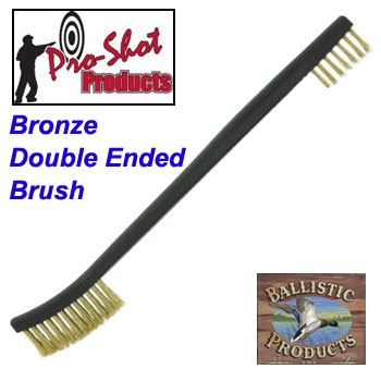 Pro-Shot Bronze Double Ended Gun Brush