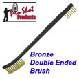 Pro-Shot Bronze Double Ended Gun Brush