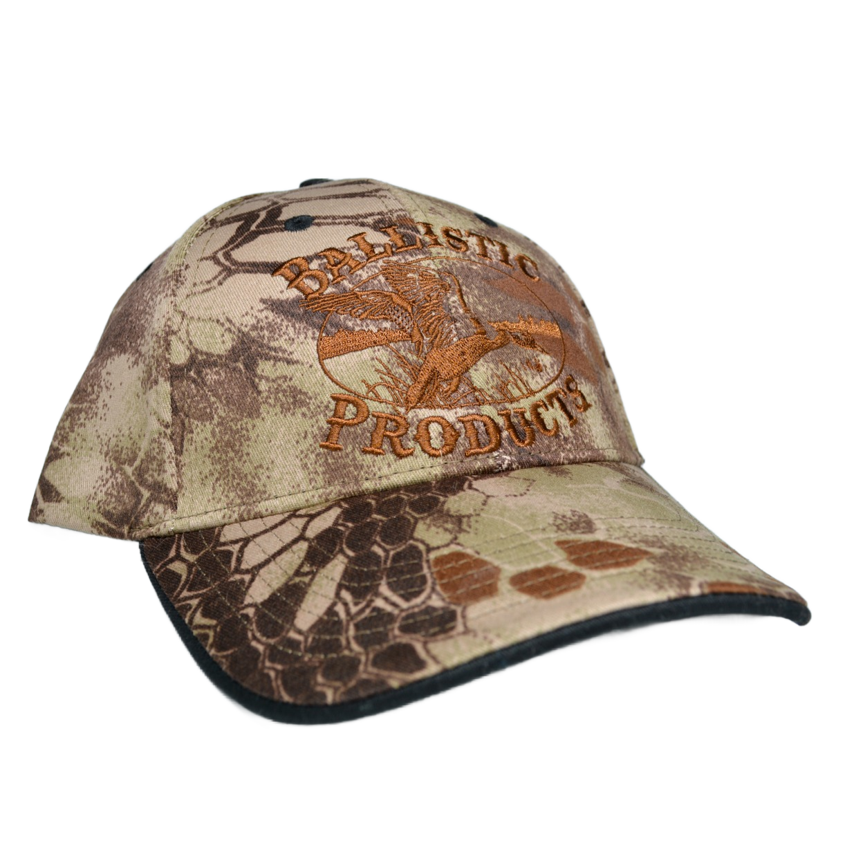 BPI Brown Krypto Camo Logo Cap