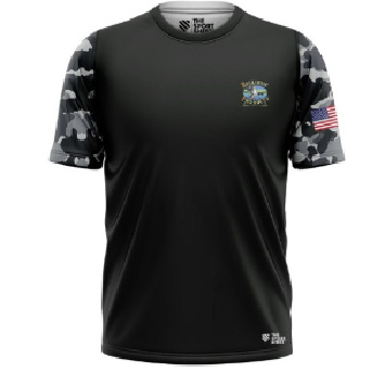 BPI Logo Camo Sleeve T-Shirt