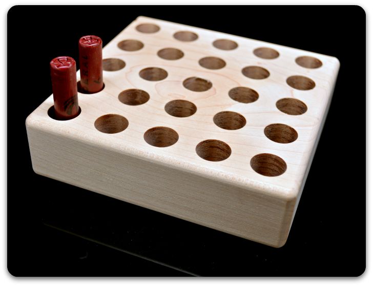 25-Round Reloading Block .410 bore