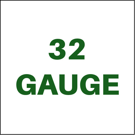 32 Gauge Hulls