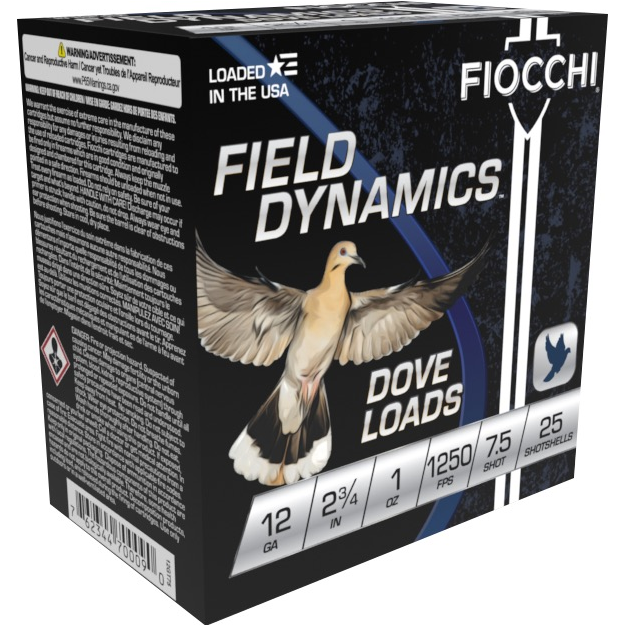 Fiocchi Dove & Quail 12ga 2-3/4