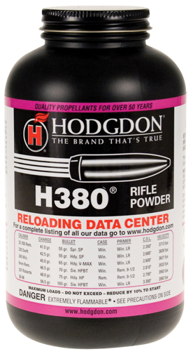 Hodgdon H380 Rifle Powder 1# - ballisticproducts.com