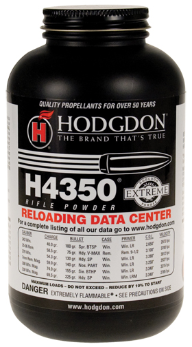 Hodgdon H4350 Extreme Rifle Powder (1 lb)
