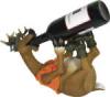 Wine Bottle Holder - Deer