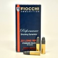 Fiocchi .22 Long Rifle Standard Velocity Rimfire Ammo (50/box)