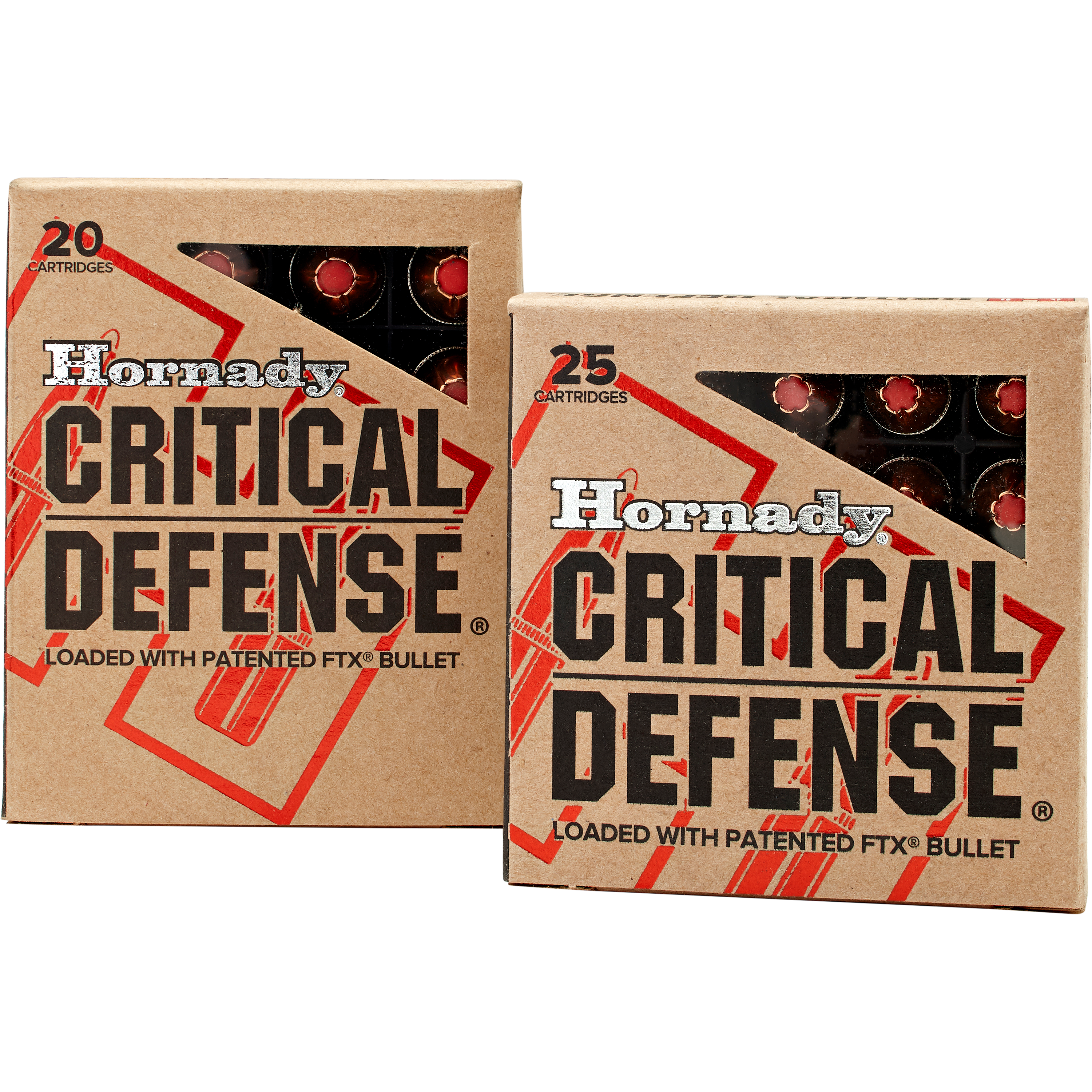 Hornady 357 MAG 125gr FTX CD Handgun Ammo (25/box)