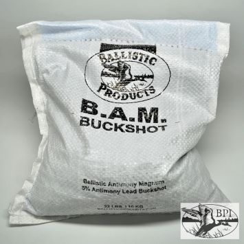 BAM 5% Antimony Buckshot #2 6.8mm (22 lb)