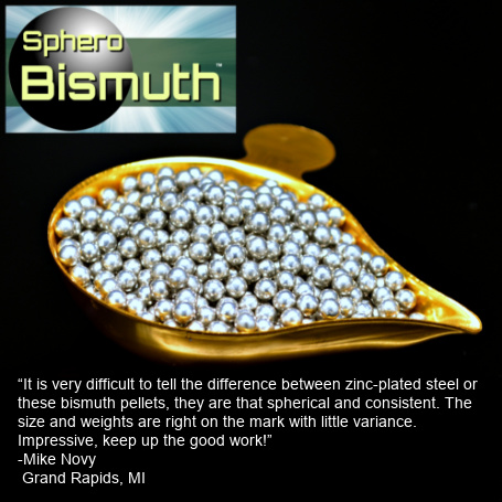 SpheroBismuth Tin-Plated Bismuth Shot #6 (7 lb)