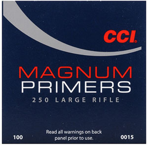 CCI Magnum Large Rifle Primers #250 (1,000/box)