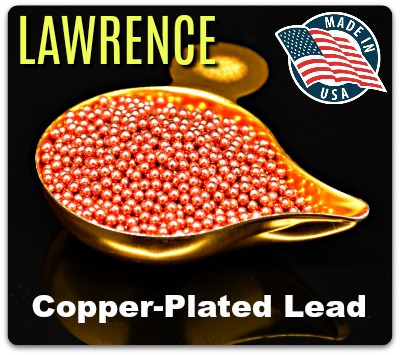 Lawrence Copper-Plated Lead Shot (10 lb)