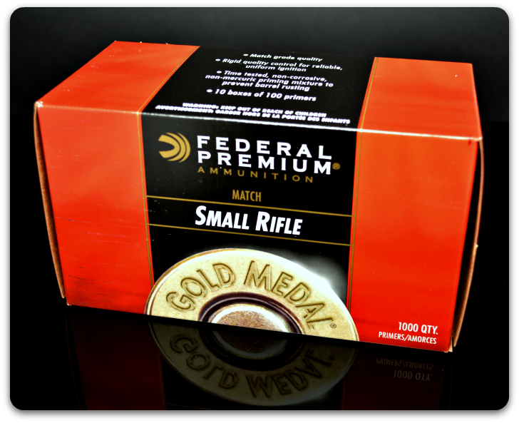 Federal GM Small Rifle Primers Match 205M (1,000/box)