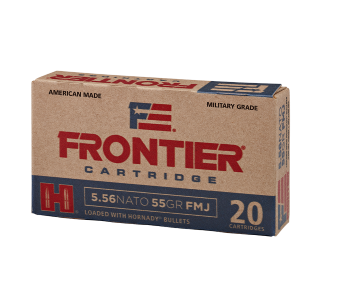 Hornady Frontier 5.56 NATO 55gr FMJ (150/box)